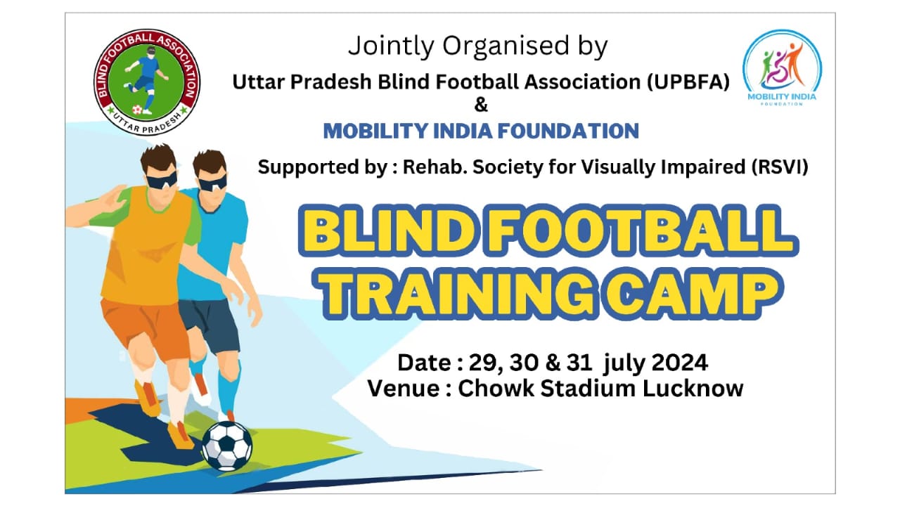 Grass Root Blind Football Training Camp