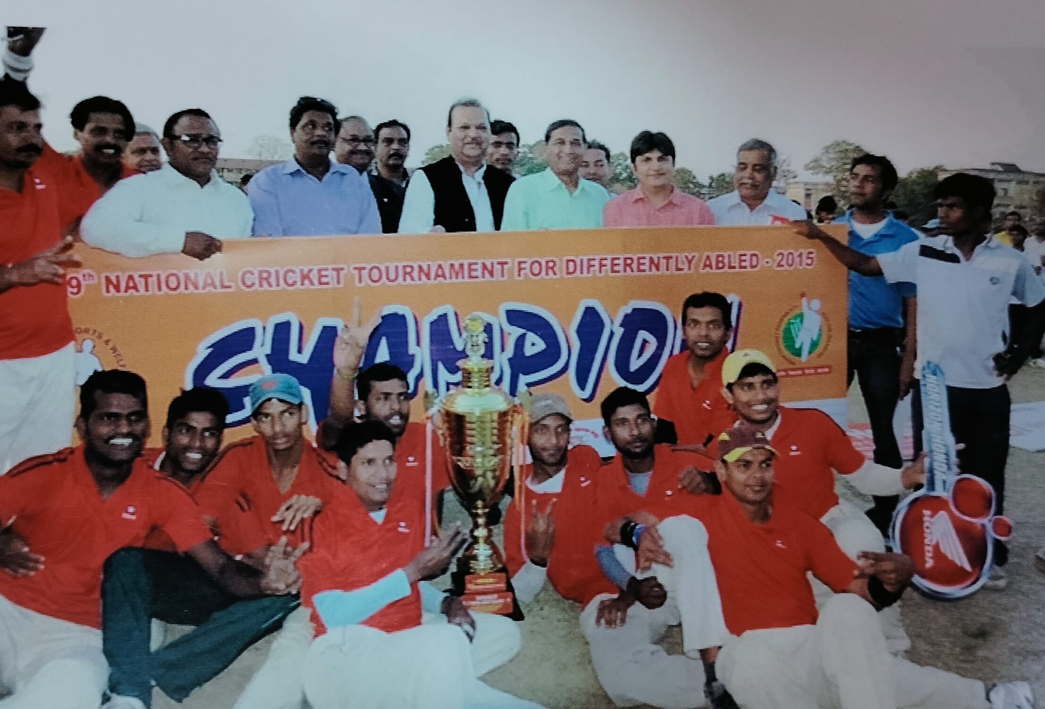 9th National Cricket Tournament for the Disabled   March 2015