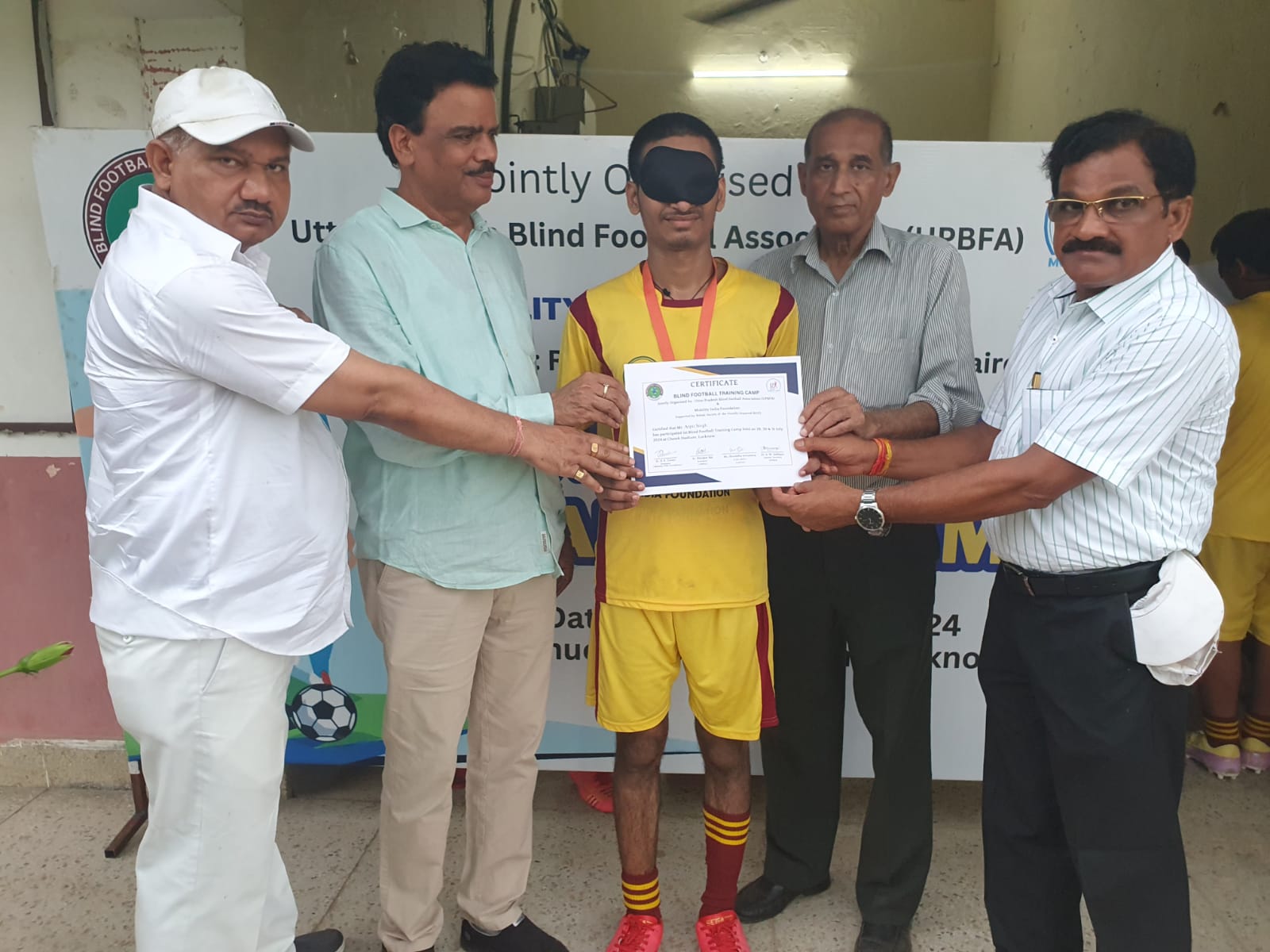 Grass Root Blind Football Training Camp - Image 3